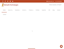 Tablet Screenshot of mahadhi.com